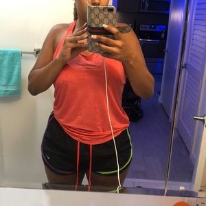 Nike Loose fit Dri-fit orange shirt